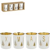 Premium Living Božično Držalo Za Čajno Svečko Gold, 4 V Setu | Shoptok.si