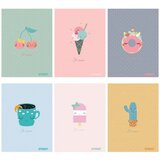  Zvezek Street Sweet A5 črte z robom | Shoptok.si