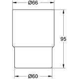 Grohe steklen kozarec Essentials 40372001 | Shoptok.si