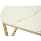 Mauro Ferretti Krem/u zlatnoj boji stolići za kavu u setu 2 kom u mramornom dekoru 50x70 cm Beauty – | shoptok.hr