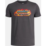Under Armour Boys' T-shirt UA Flame WM SS-GRY - Boys Cene