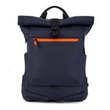 Piquadro Nahrbtniki BLU ZAINO ROLL TOP Modra Cene