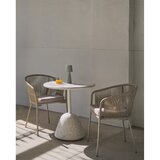 Kave Home Kremno bel kovinski vrtni stol Yanet – | Shoptok.si