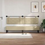  Držeće uzglavlje Zidne Krema 210 x 55 x 5 cm Lažna koža - Krema 200 cm bez LED | shoptok.hr