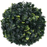 VidaXL Umjetne kugle od &amp;scaron;im&amp;scaron;ira s LED svjetlima 2 kom zelene 22 cm Slike