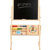 ECO TOYS drvena dvostrana edukativna tabla | ePonuda.com