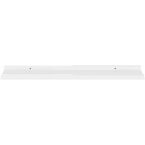  Zidne police 4 kom visoki sjaj bijele 80 x 9 x 3 cm | shoptok.hr