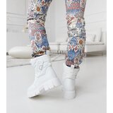 Gemre White insulated snow boots with Eulalia inscriptions | ePonuda.com