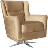 Livetastic fotelj, krem barve tekstil | Shoptok.si
