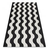 RugsX Preproga v videzu sisala FLAT 49377690 Valovi smetana / črna 200x290 cm, (22113708) | Shoptok.si