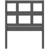  Uzglavlje za krevet sivo 80,5 x 4 x 100 cm od masivne borovine | shoptok.hr