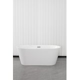 Sanotechnik Samostoječa kopalna kad York (Do x Š: 170 x 75 cm, Sanitarni akril, Bela) | Shoptok.si