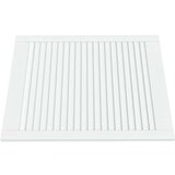  Vrata sa žaluzinama 4 kom od masivne borovine bijela 69x59 4 cm | shoptok.hr
