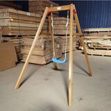 GINGER Home dječja drvena ljuljačka, 156 x 200 x 201 cm, sigurna igra na otvorenom | shoptok.hr