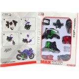  Metalni motor za sastavljanje 1:14 DIY - crveno/zeleni | Shoptok.si