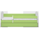  Drveni dječji krevet Classic 2 s ladicom - zeleni - 180x80 cm - Bez madraca | shoptok.hr