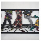 WALLXPERT dekorativni metalni zidni pribor let's dance metal wall art APT005 | ePonuda.com