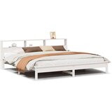 vidaXL Okvir kreveta bez madraca bijeli 180x200 cm od masivne borovine | shoptok.hr
