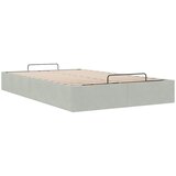  Okvir za krevet bez madraca svjetlosivi 120x190 cm baršunasti | shoptok.hr