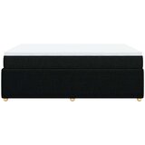  Krevet s oprugama i madracem crni 140 x 190 cm od tkanine | shoptok.hr