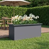  Vrtna posuda za sadnju s LED svjetlom Antracit 40 x 100 x 40 cm Cijene