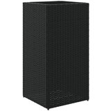 Maison Chic Vrtno cvetlično korito - Cvetlični Lonec črno 40x40x80 cm poli ratan, (21789446) Cene