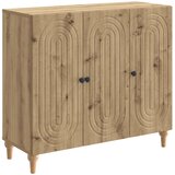 vidaXL Strani šal Artisan hrast 89 x 34,5 x 80 cm Inženirski les, (5000217679) | Shoptok.si