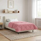  Poletna odeja Roza 140 x 220 cm Mikrofibra in Teddy flis, (5000284660) | Shoptok.si