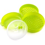  Dvostruka Posuda za Kuhanje na Pari u Mikrovalnoj Pećnici Codowave InnovaGoods | shoptok.hr
