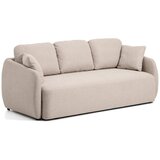 Kave Home Bež raztegljiva sedežna garnitura iz šenilje 218 cm Laira – | Shoptok.si