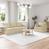  Set sofe 2 pcs Krema 201 x 80 x 85 cm tkanina | shoptok.hr