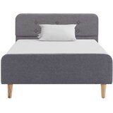  Okvir za krevet od tkanine svjetlosivi 100 x 200 cm | shoptok.hr