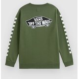 Vans Exposition Check Ii Crew Kids Pulover pine forest Cene