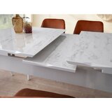 Hanah home Crea - 2942 White Extendable Dining Table | ePonuda.com