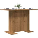 vidaXL Blagovaonski stol boja hrasta 110x60x75 cm konstruirano drvo Cijene