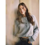 Reserved Džemper od mješavine vune - srednjesivo | shoptok.hr