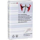 Olympia 1x100 Laminating Pouches Business Cards 80 micron 9169 | shoptok.hr
