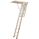 DOLLE podstrešne stopnice kompakt 3-delne s pokrovčki na nogah 120 x 70 cm fsc Cene