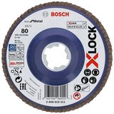 Bosch x-Lock Rezni disk (Nazubljena ploča, Ravni oblik, Promjer rezne ploče: 125 mm, Prikladno za: Metal, Granulacija: 80) | shoptok.hr