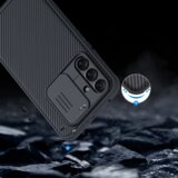 Nillkin CamShield Pro (PC + TPU) zaščita za Samsung Galaxy A54 - črna | Shoptok.si