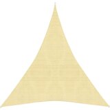 vidaXL Senčno jadro 160 g/m² bež 5x6x6 m HDPE cene