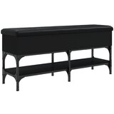  The Living Store Klop za čevlje črna 102x32x45 cm inženirski les - Klop Za Čevlje, (21451939) | Shoptok.si