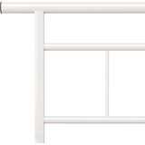  Okvir za krevet bijeli metalni 200 x 200 cm | Eponuda.ba