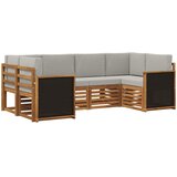  Sekcijska garnitura s jastukom 5 pcs | shoptok.hr
