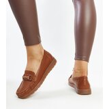 Gemre Brown moccasins with a buckle Anisah | Shoptok.si