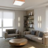  plafonsko svetlo oak square 4xE27/15W/230V 39x39 cm hrast/bela | Eponuda.com