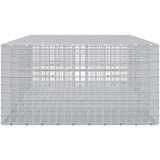  Gabion s žicom debljine 3,5 mm i mrežom 5x5 cm 400x100x50 cm | shoptok.hr