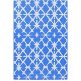 vidaXL Vanjski tepih plavo-bijeli 140x200 cm PP | shoptok.hr