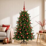  Umjetno božićno drvce s kuglicom 120 cm 150 LED lampica | shoptok.hr