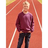 Fruit Of The Loom Burgundowa bluza dziecięca Raglan Sweat | shoptok.hr